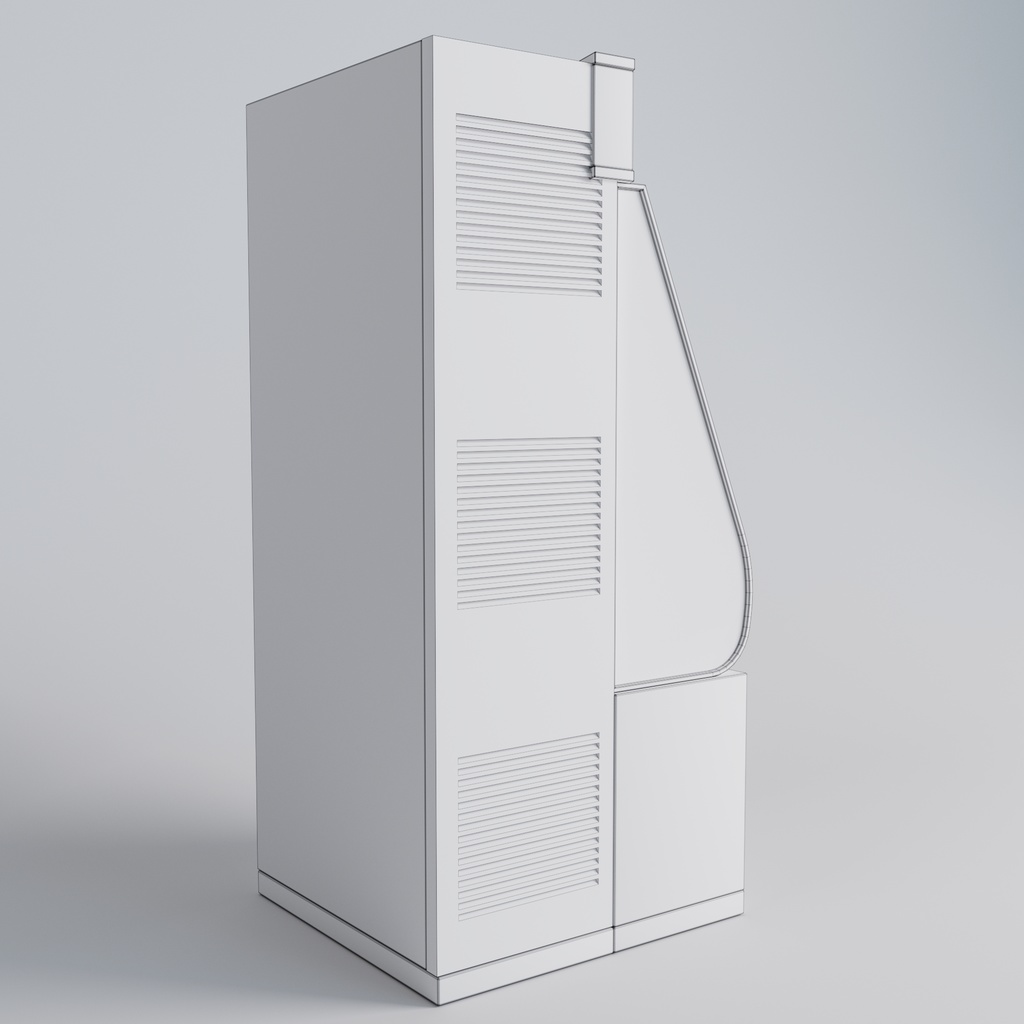 【3D】コンビニ 郵便局 銀行 ATMモデル (.c4d + .fbx)