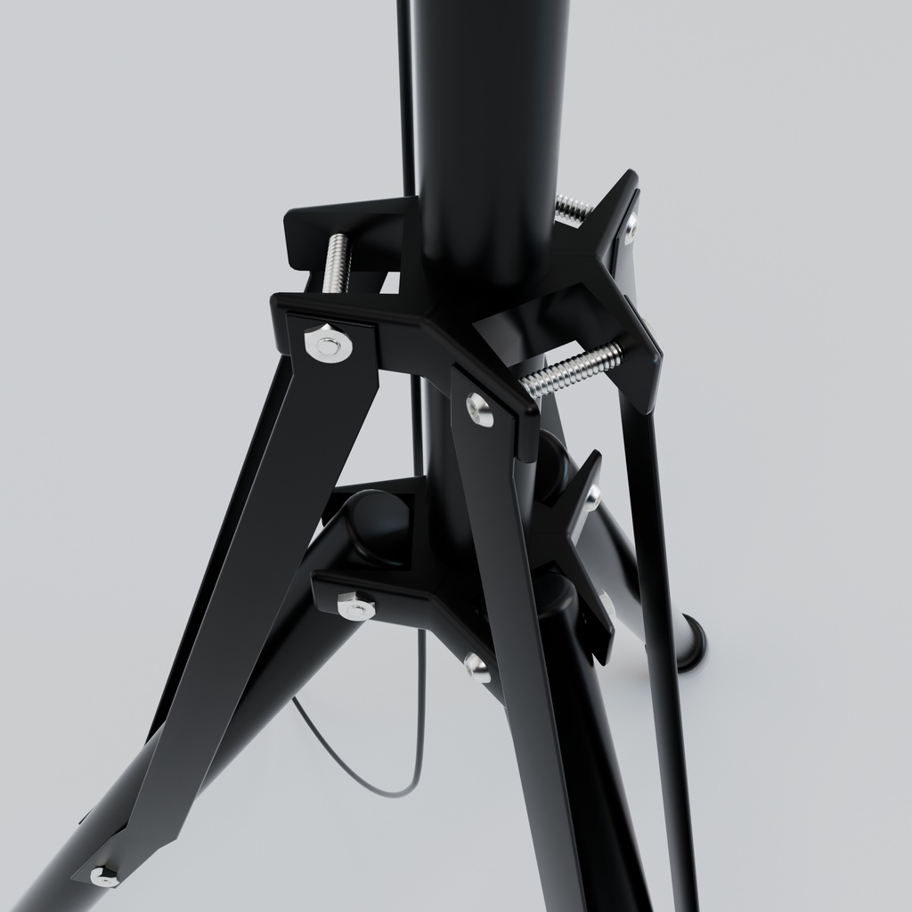 【3D】撮影用リングライト(.c4d + .fbx)