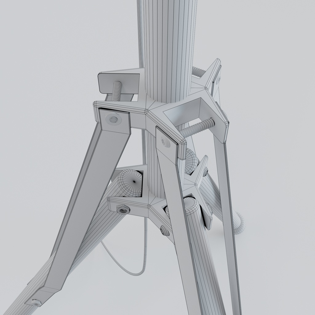 【3D】撮影用リングライト(.c4d + .fbx)