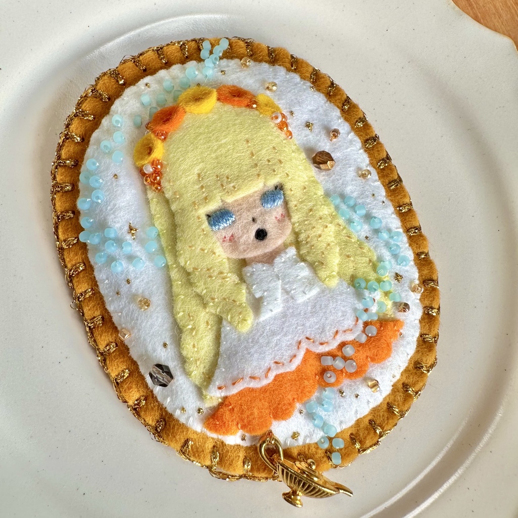 ドーリア【魔法使いサラバント】フェルトワッペン