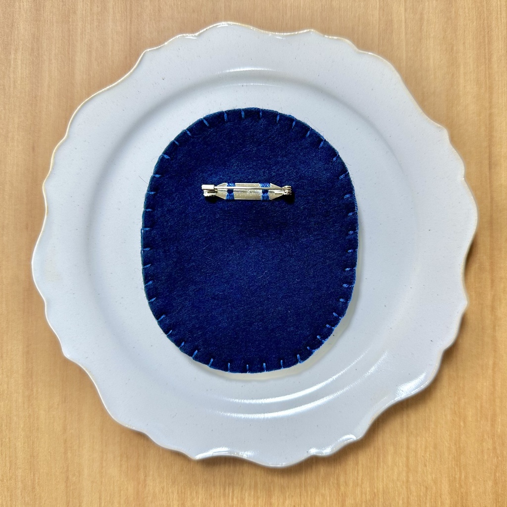 佐久夜姫子【私の生まれた【地平線】】フェルトワッペン