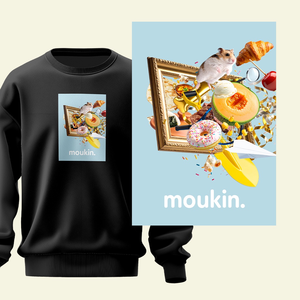 あたたかそうなスウェット