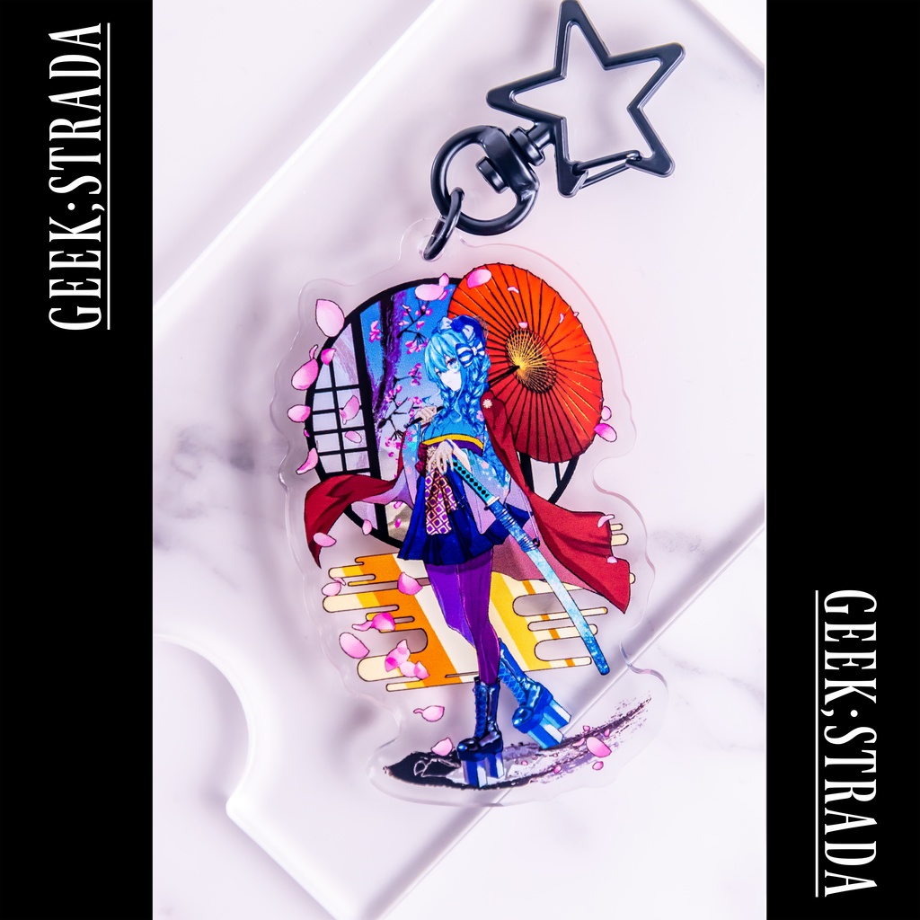 【星街すいせい】◤MIYABI -雅-◢ アクリルキーホルダー【Suisei Hoshimachi】New Year Outfit Acrylic Key Chain =Unofficial=