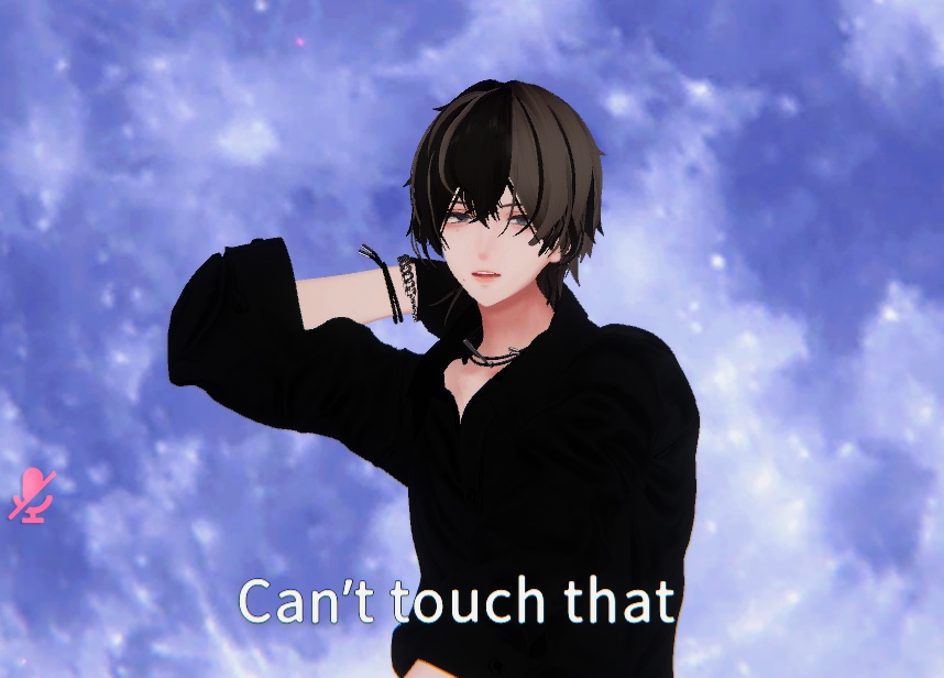 森羅shinra男化粧mens makeup + ブレンドシェイプ一覧(特殊)BlendShapes + 髪色hair color