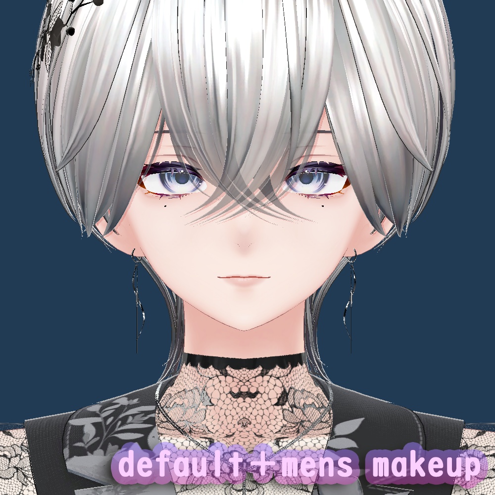 Rui 累惟 男化粧 mens makeup + 追加ブレンドシェイプ add blendshapes