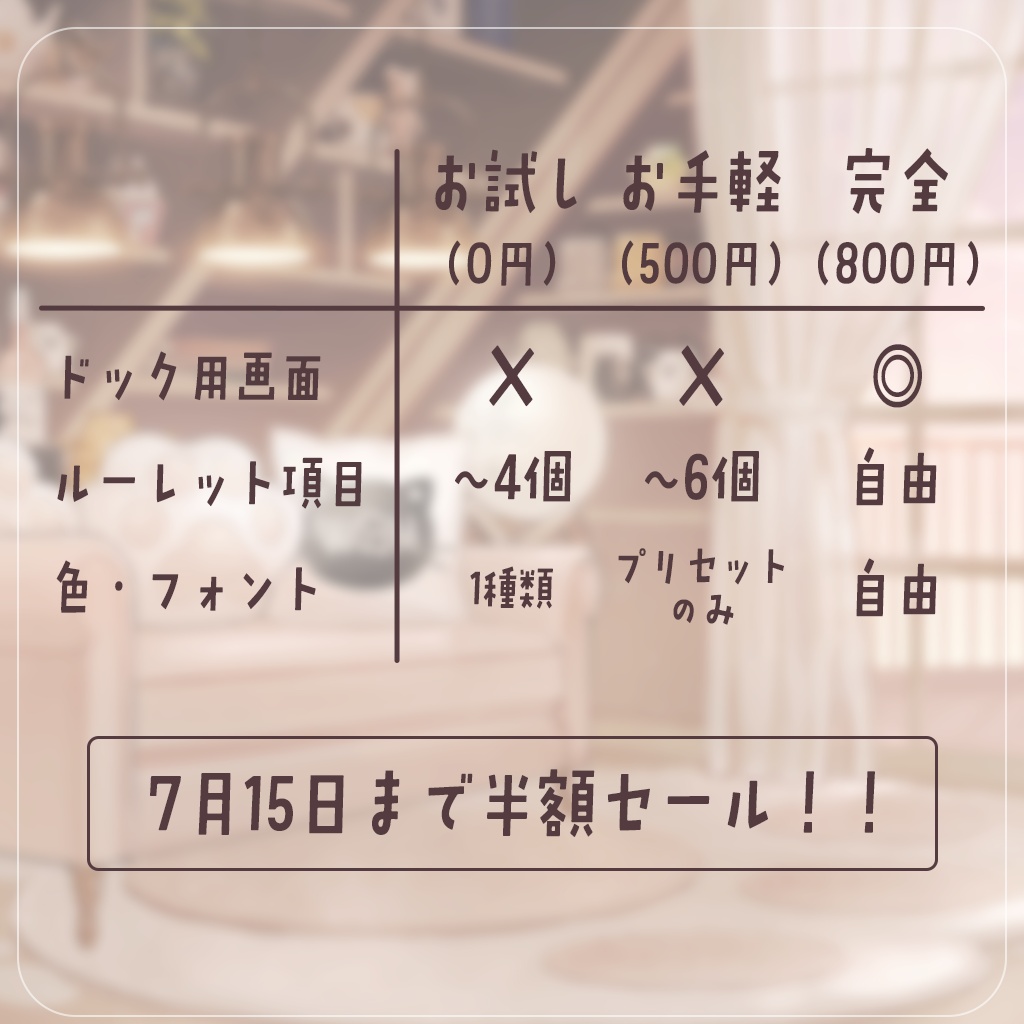 【無料版あり】ルーレットウィジェット ⋮ OBS オーバレイ