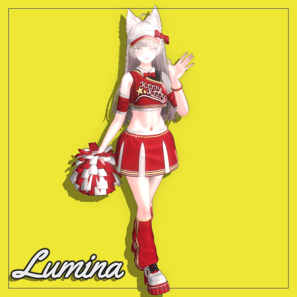 Sweet Detonation 【複数アバター対応 チアガール衣装】