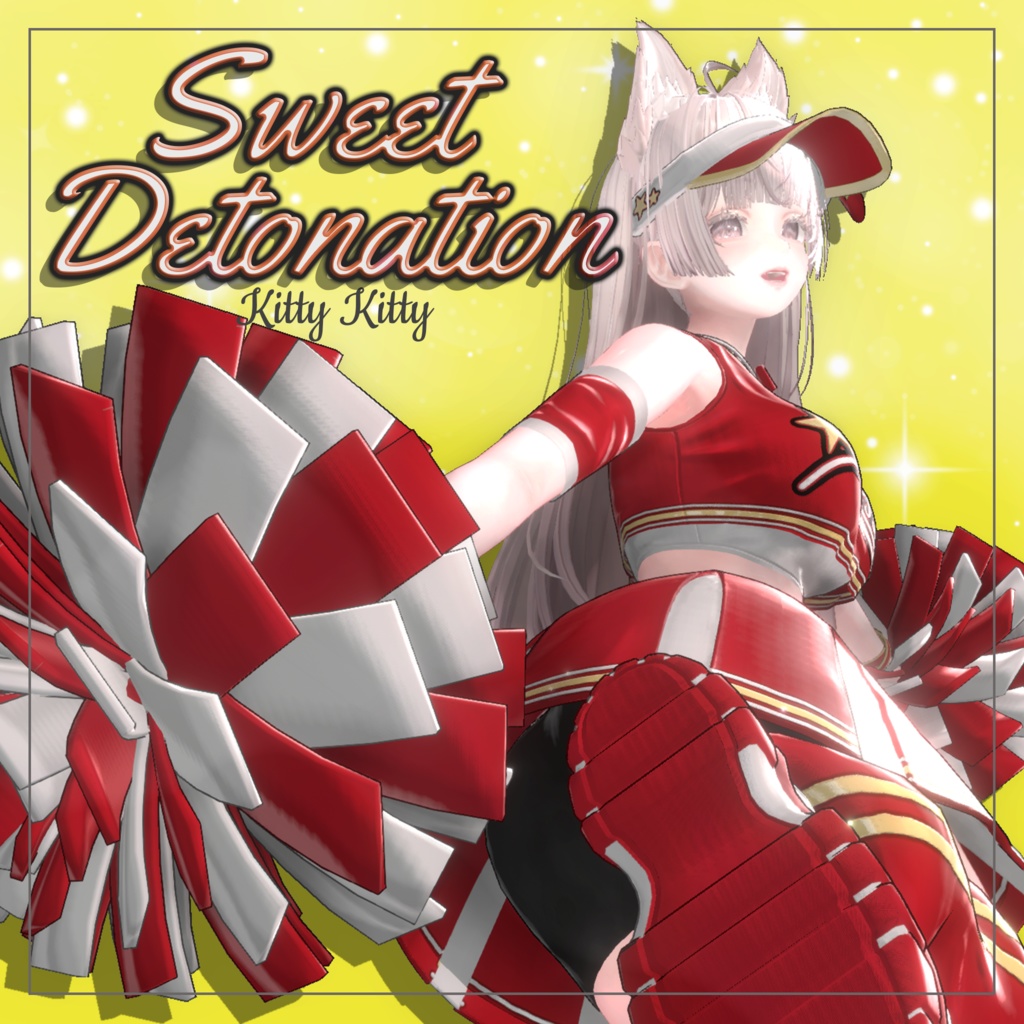 Sweet Detonation 【複数アバター対応 チアガール衣装】
