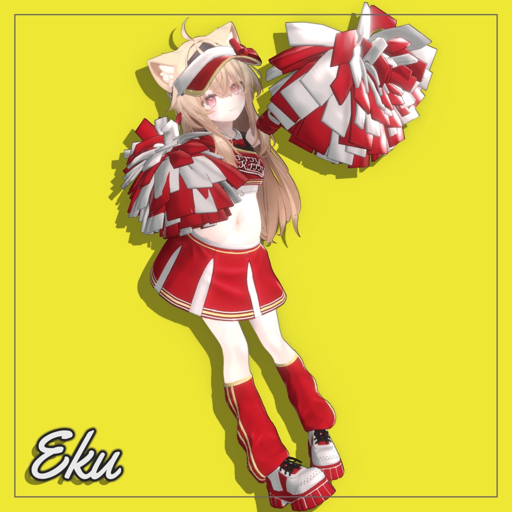 Sweet Detonation 【複数アバター対応 チアガール衣装】