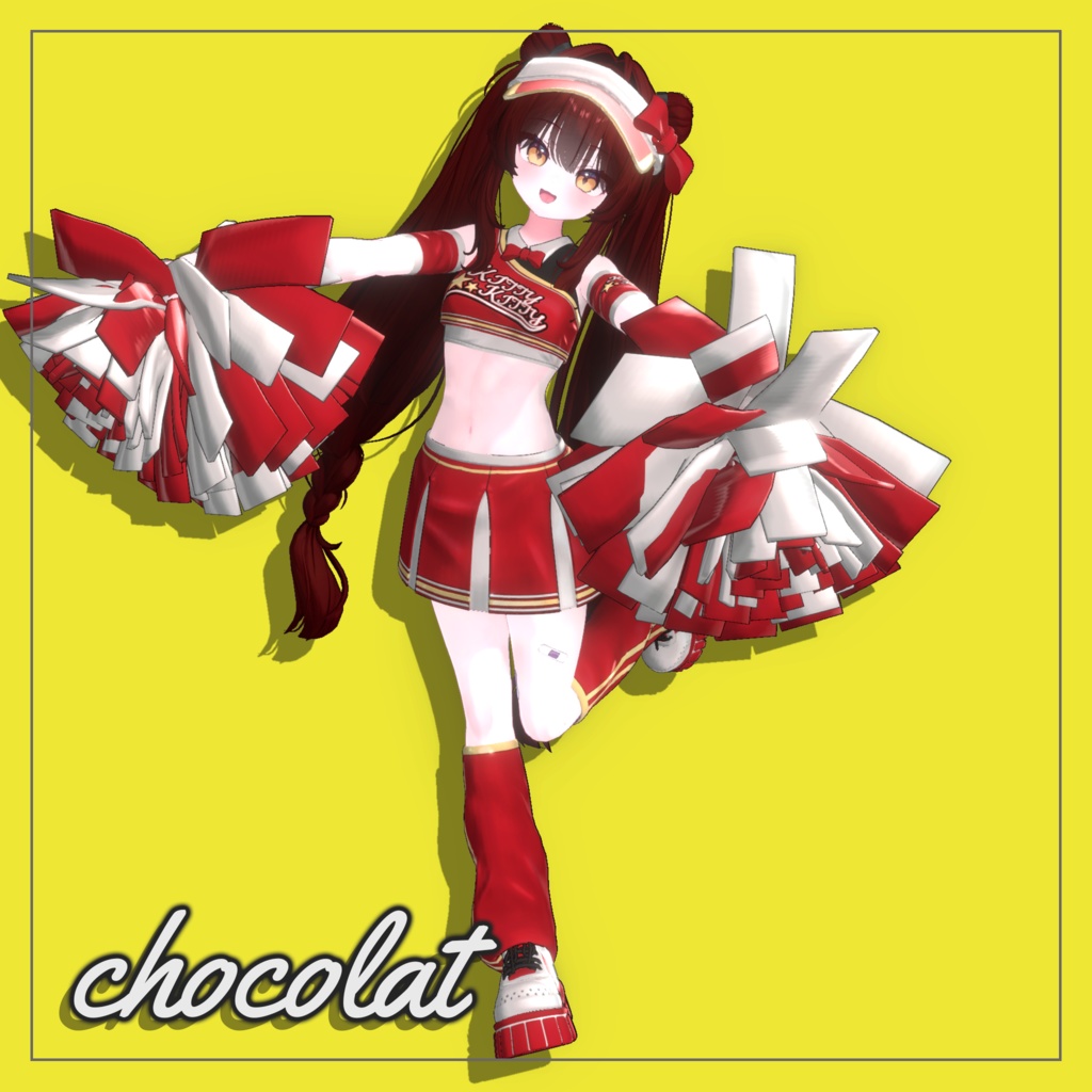Sweet Detonation 【複数アバター対応 チアガール衣装】