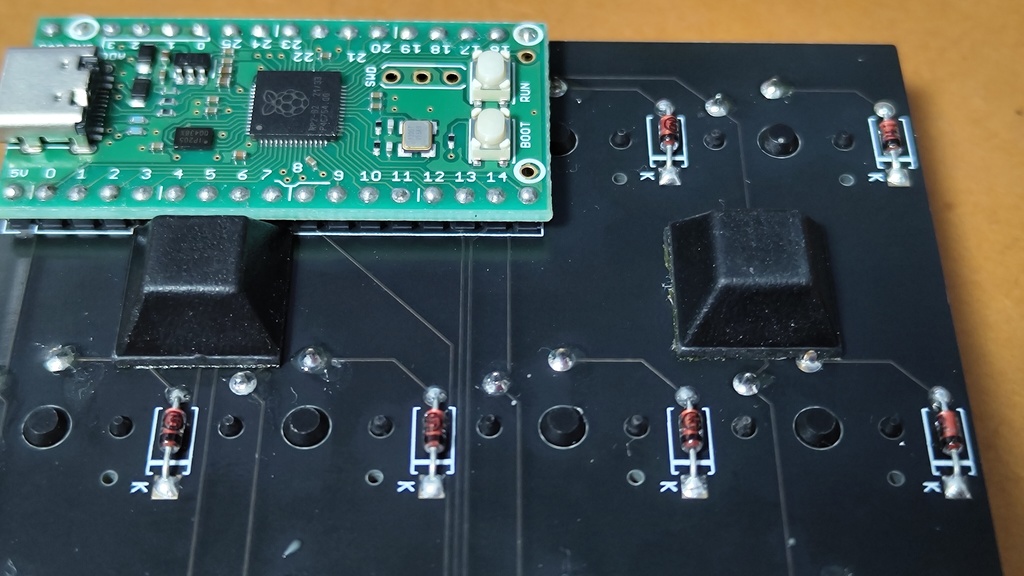 keyball39 すべて半田済(LED無)基板と読取基板センサー