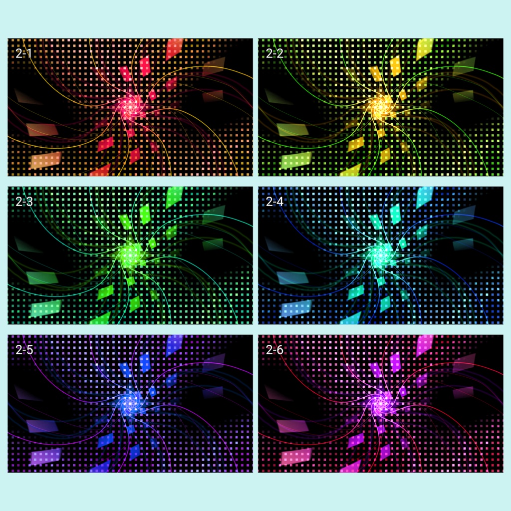 フラクタル背景素材集