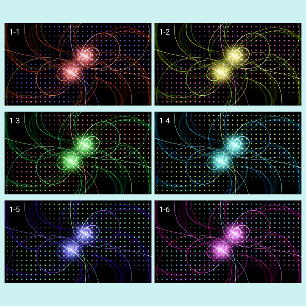 フラクタル背景素材集