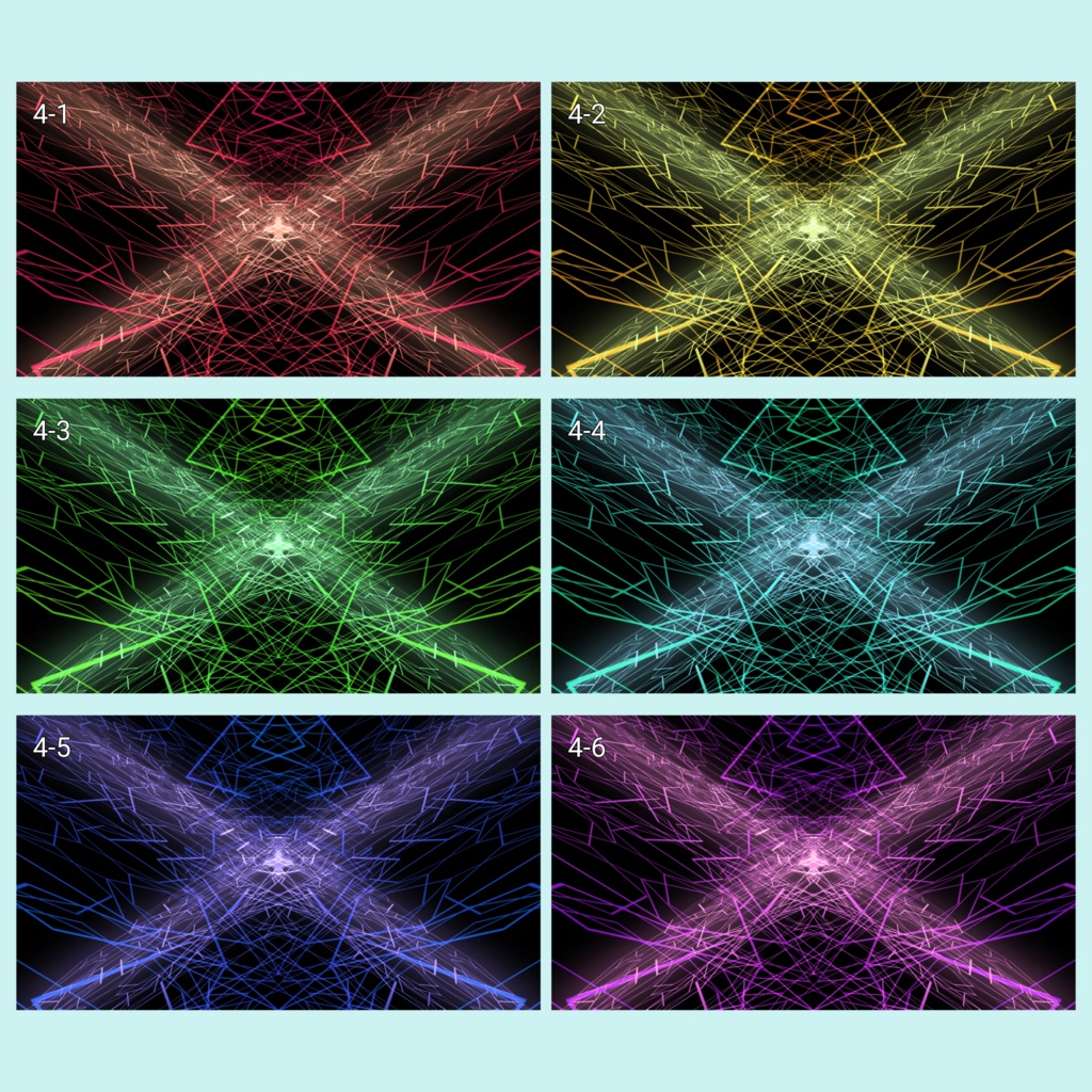 フラクタル背景素材集