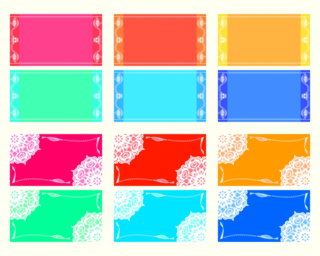 フレーム素材集