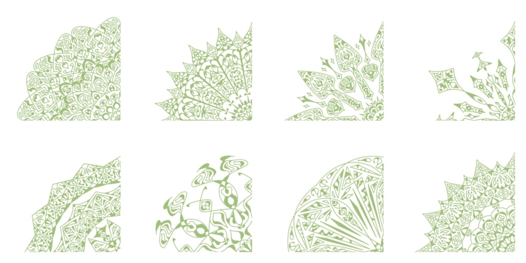 8つの模様素材2