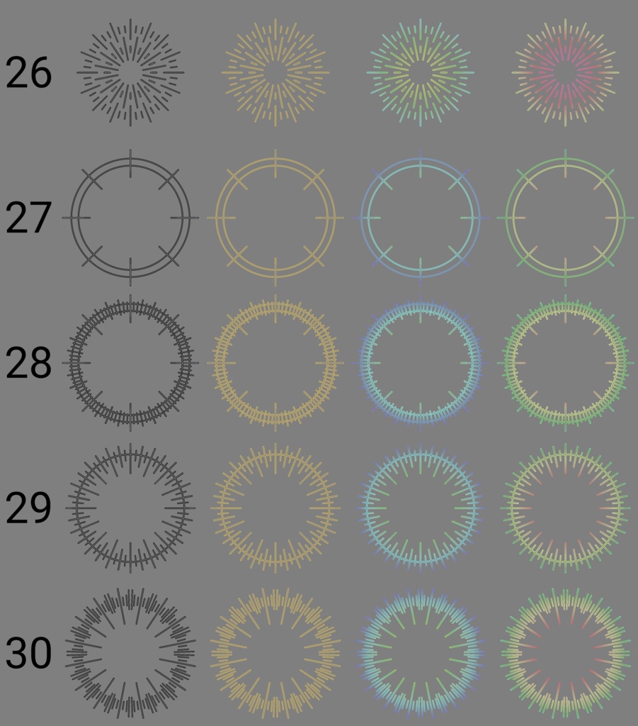 ピカッと後光素材集
