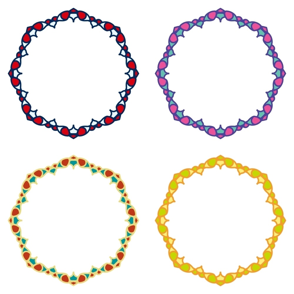 無料配布用オシャレなフレーム素材集