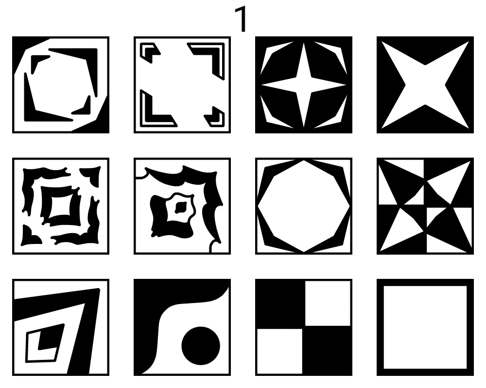 ピース模様素材全48種