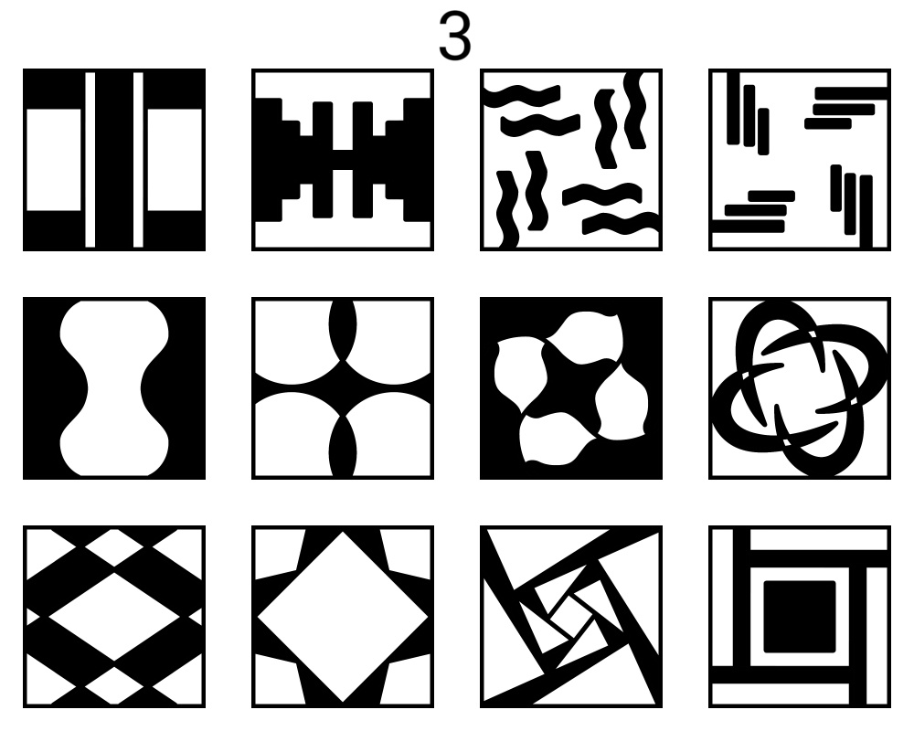 ピース模様素材全48種