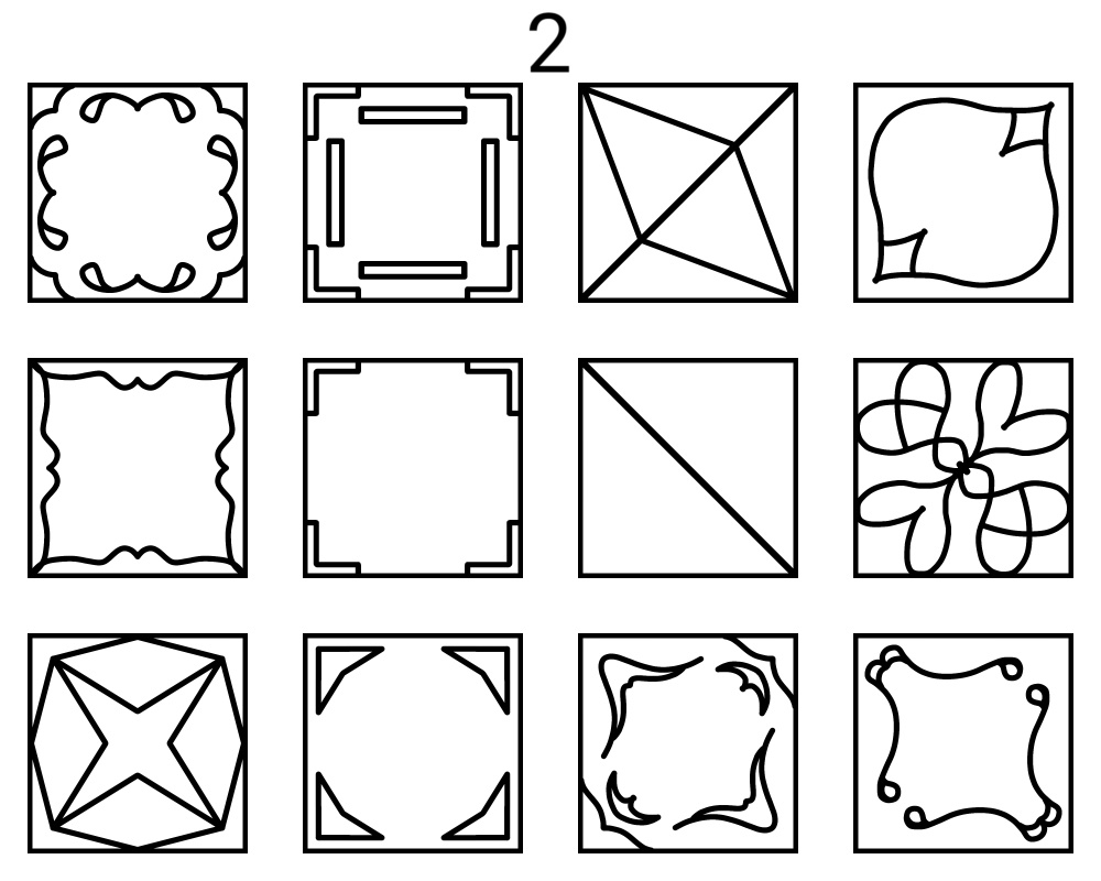ピース模様素材全48種
