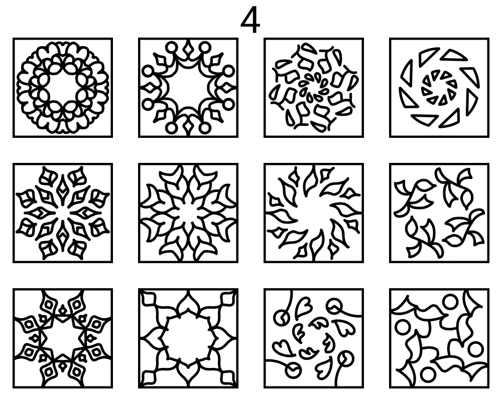ピース模様素材全48種