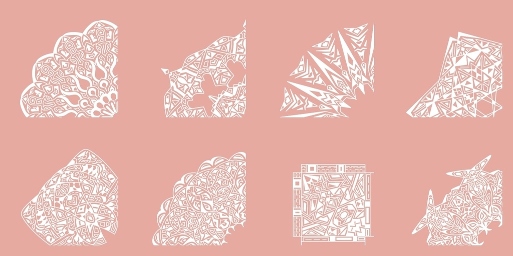 8つの模様素材7