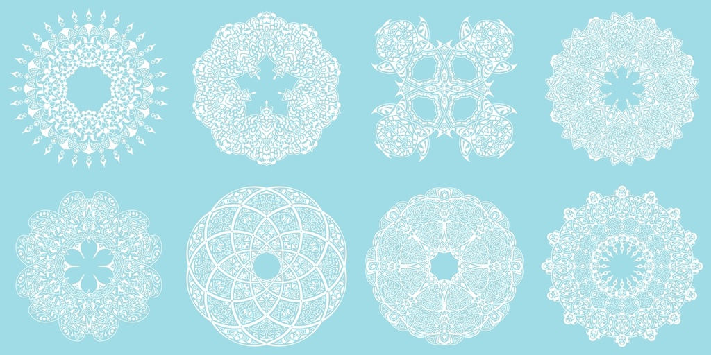 8つの模様素材8