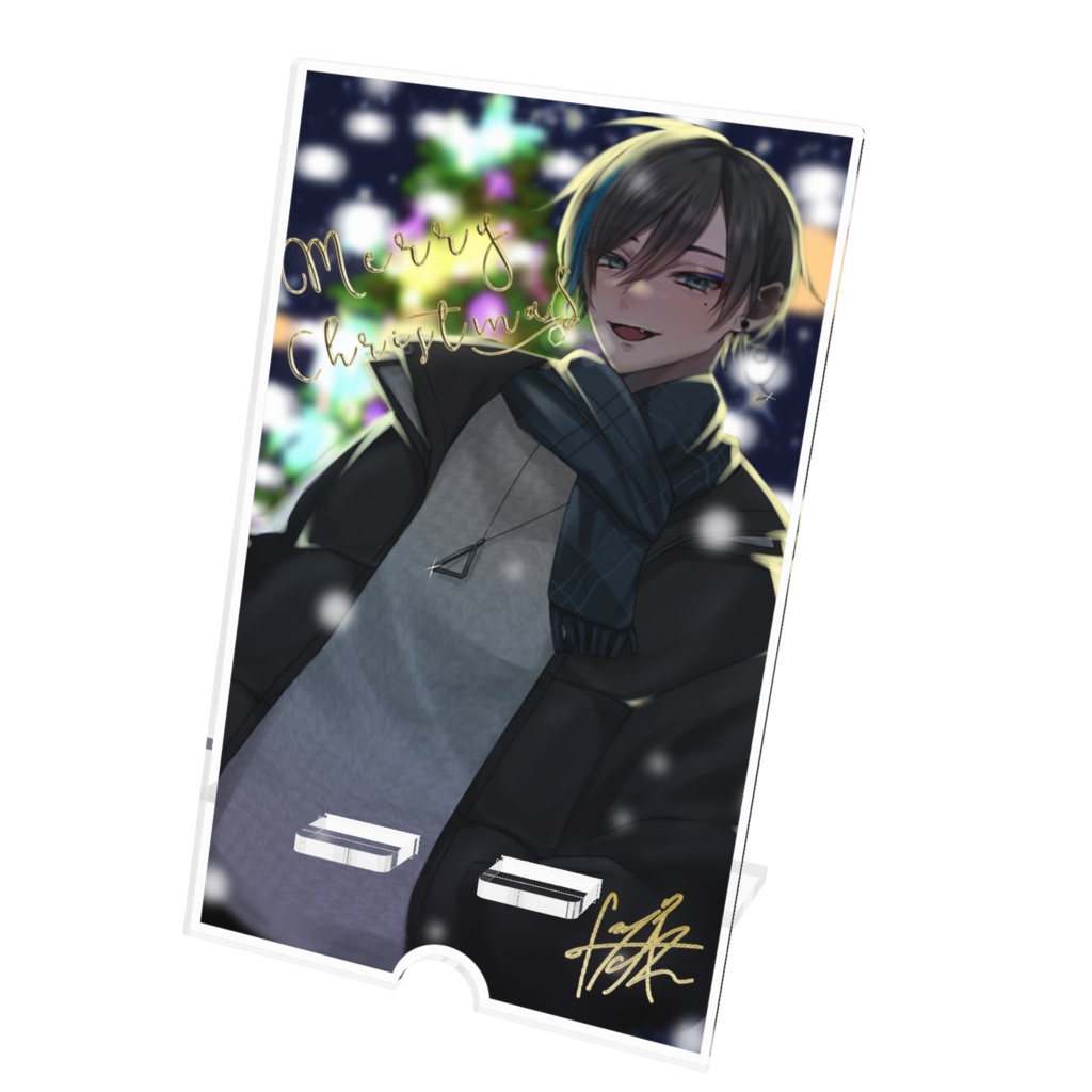 【冬季限定】サイン入りアクリルスマホスタンド