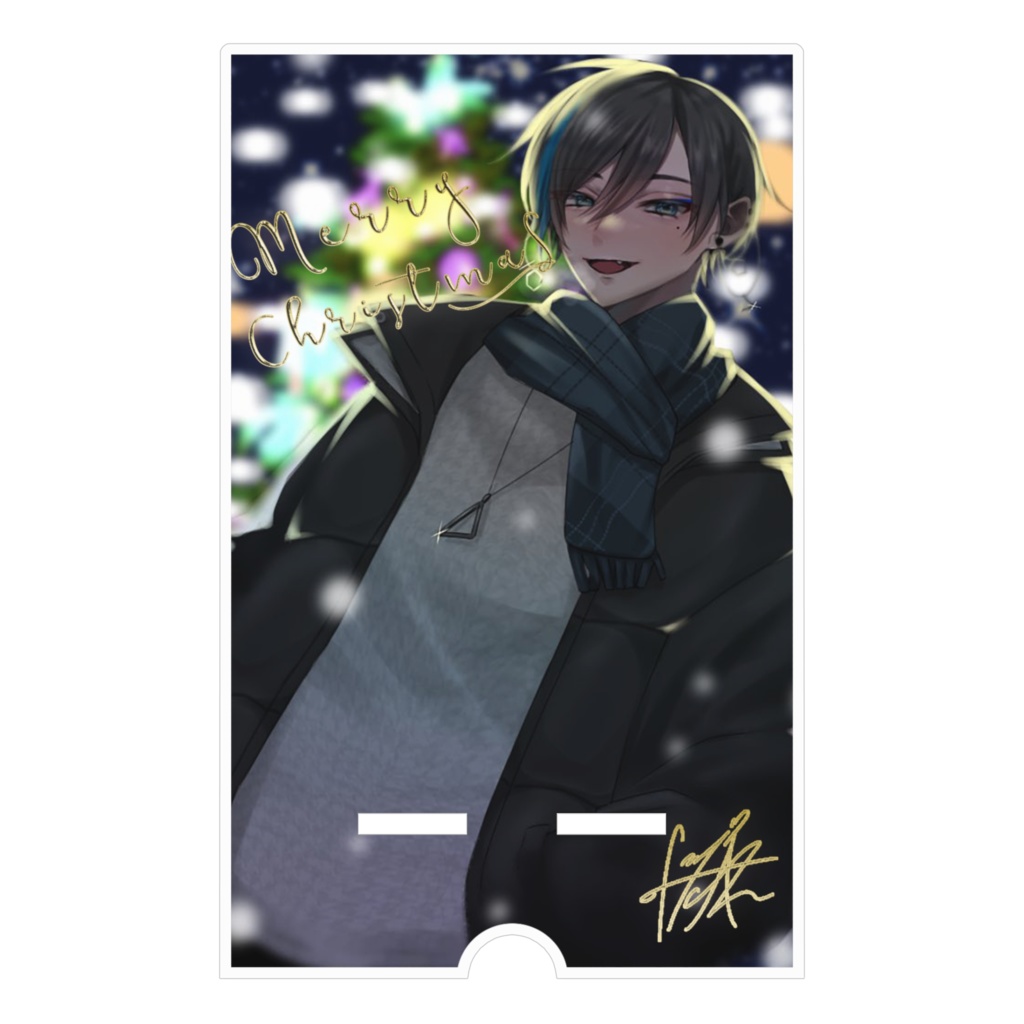 【冬季限定】サイン入りアクリルスマホスタンド