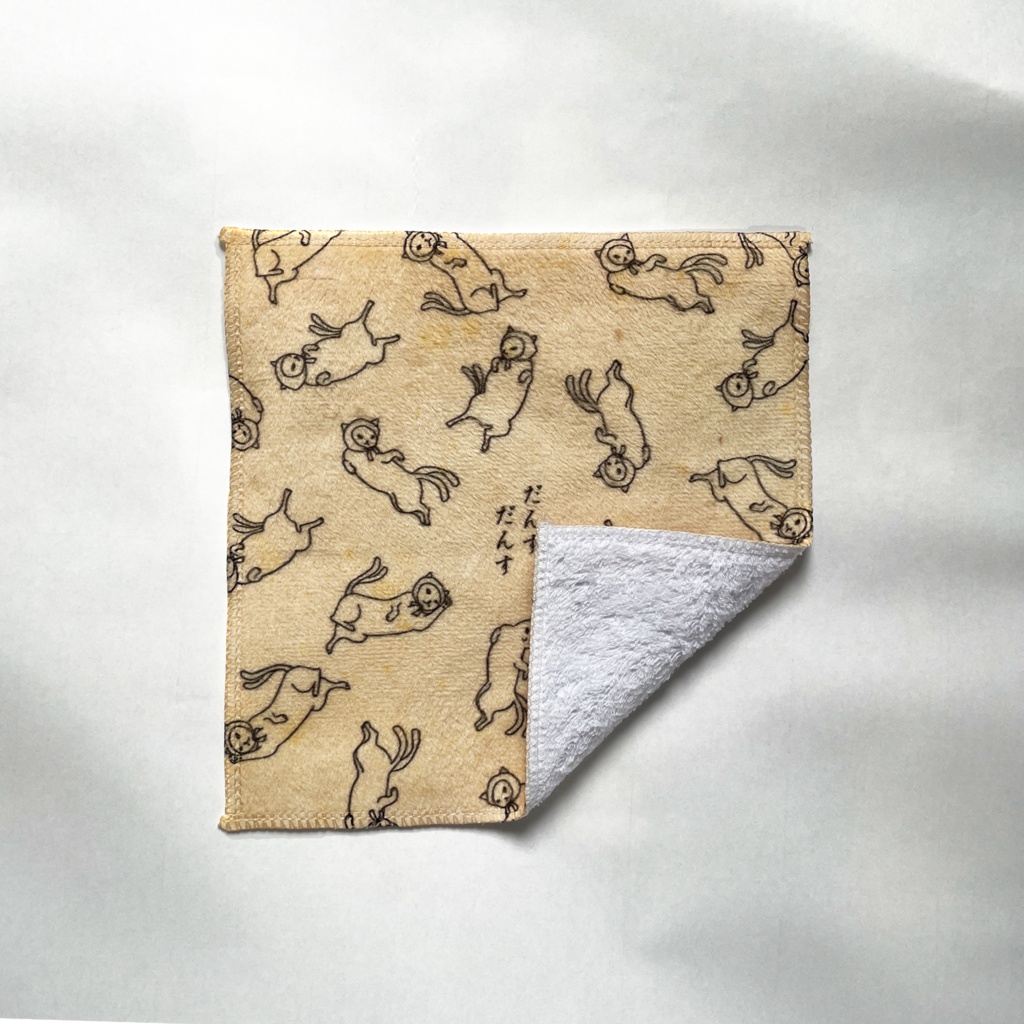 ほっかむりだんすだんすのタオルハンカチ