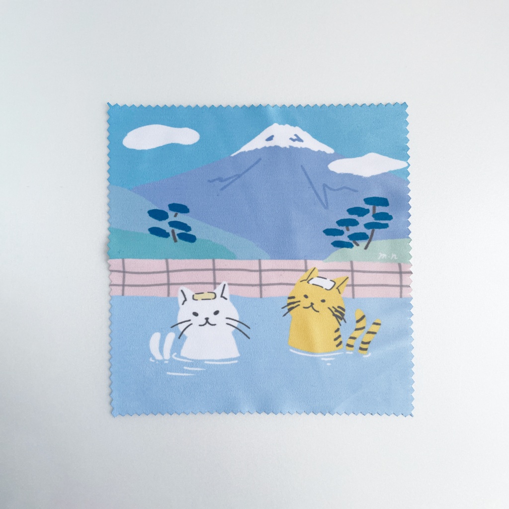 銭湯のメガネ拭き