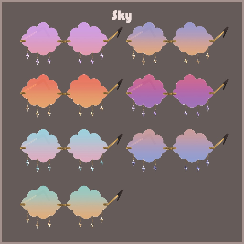 【無料!!】もくもくめがね