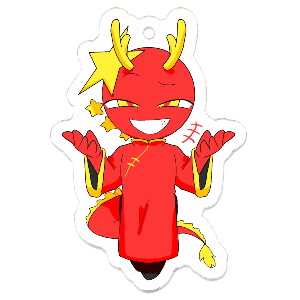 中国アクキー(龍さん)