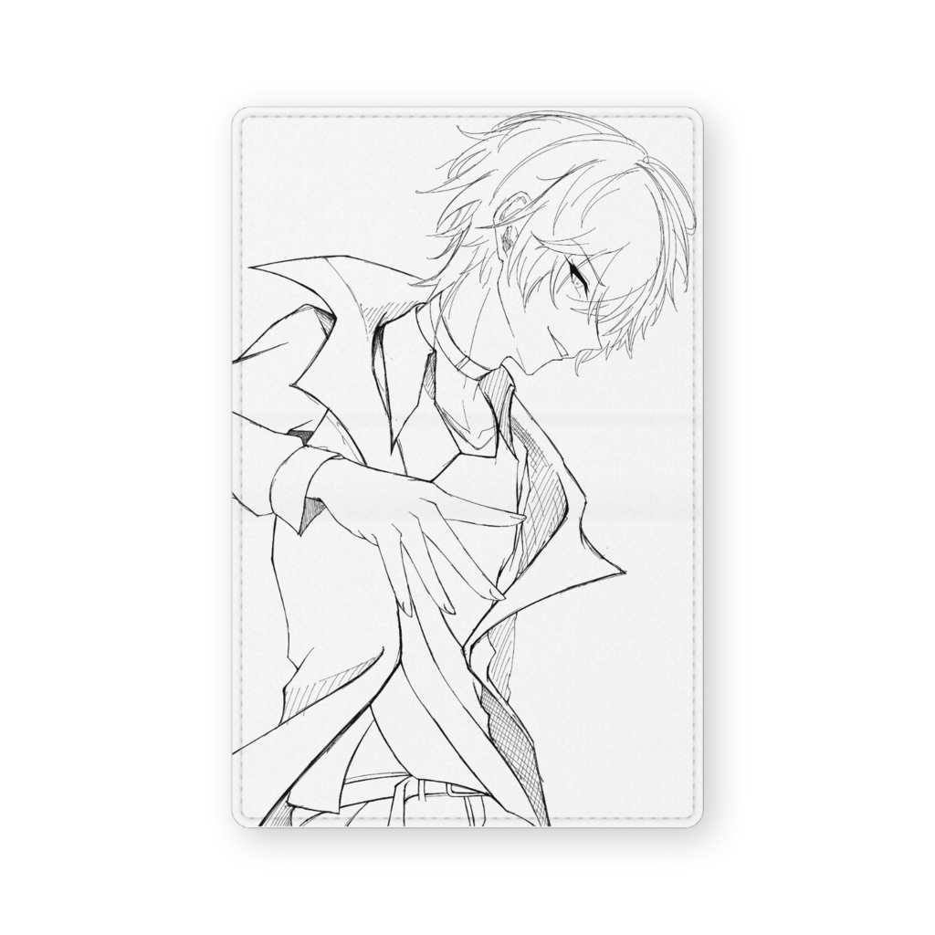 パスケース付き名刺入れ