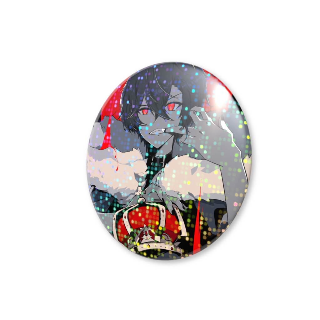 ホロ缶バッジ44mm