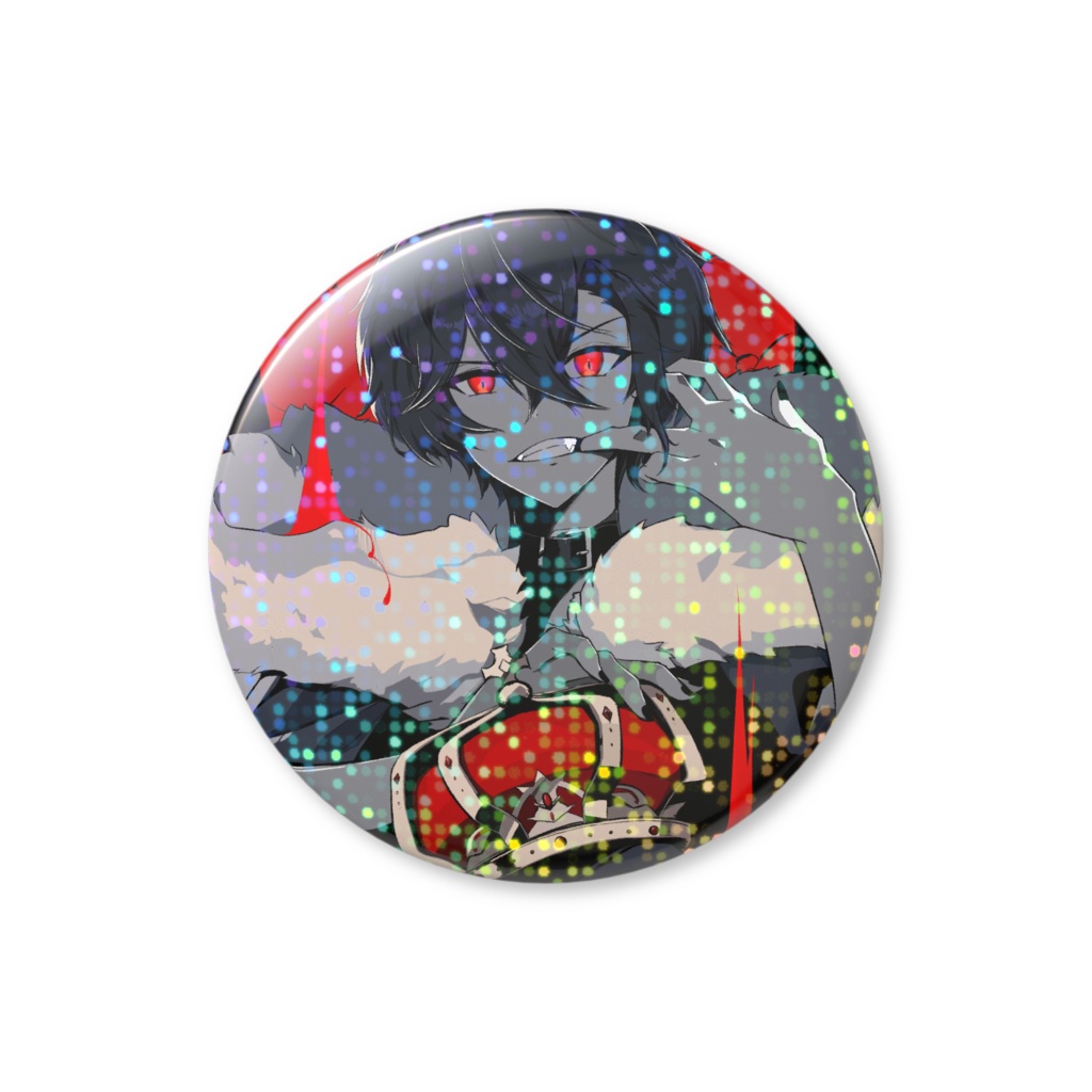 ホロ缶バッジ44mm