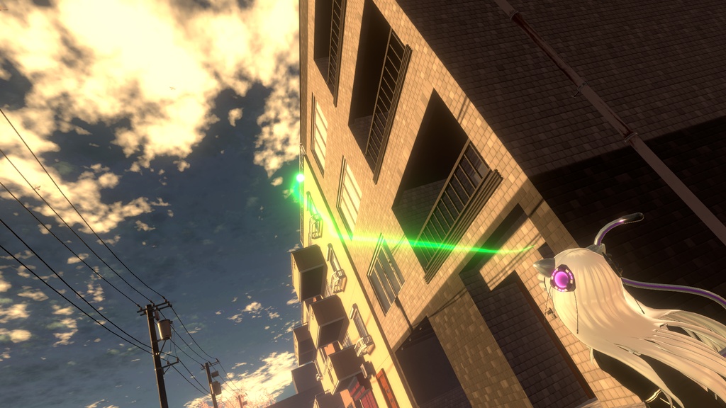 キューブ状のエネルギー体を弾にして射出するやつ