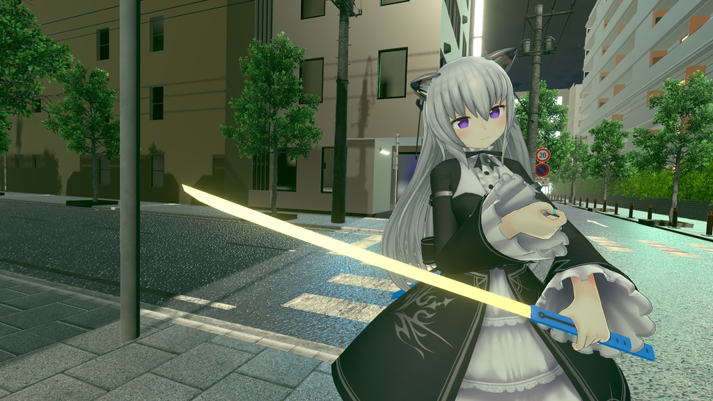 斬撃が伸びるやつ