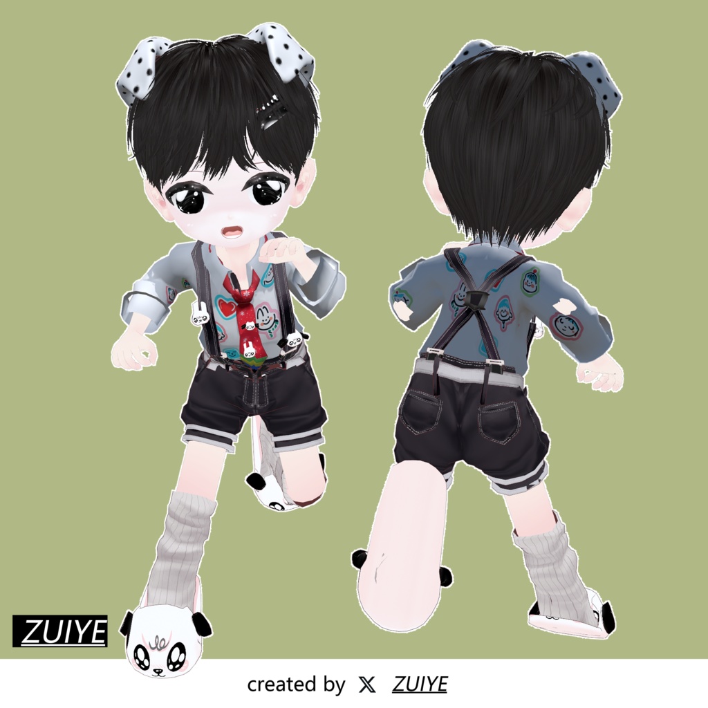 オリジナル3Dアバター :LiamR