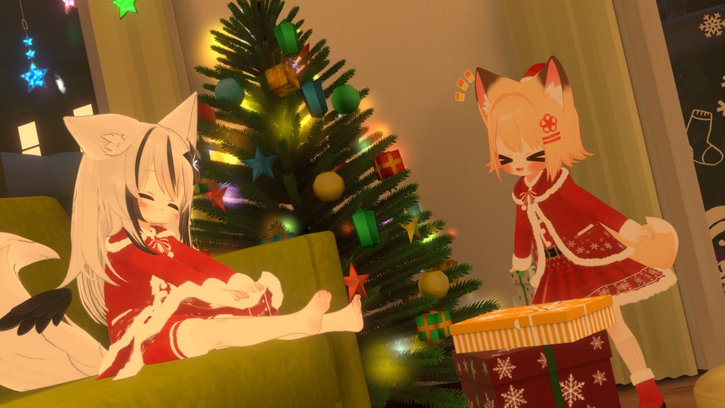 【24アバター対応】サンタクロースのおてつだい