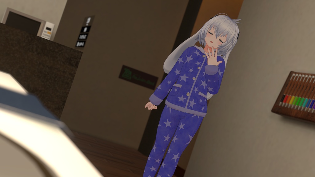 【23+アバター対応】汎用あったかパジャマ