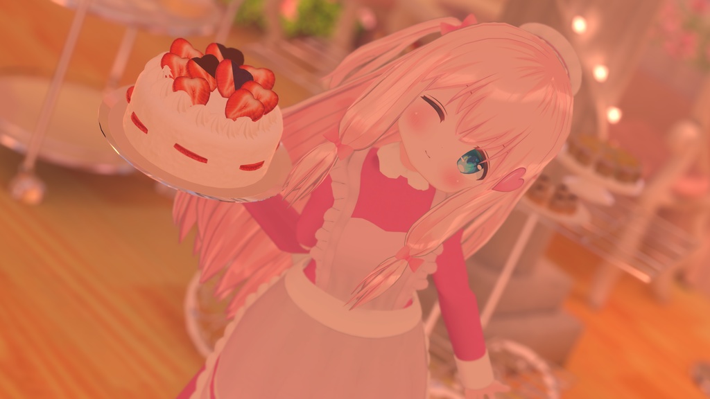 【22+アバター対応】バレンタインのメイドさん