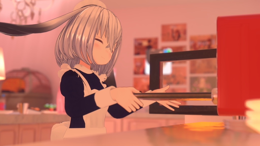 【22+アバター対応】バレンタインのメイドさん