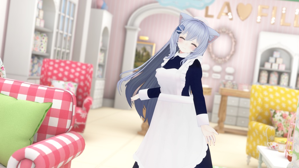 【22+アバター対応】バレンタインのメイドさん