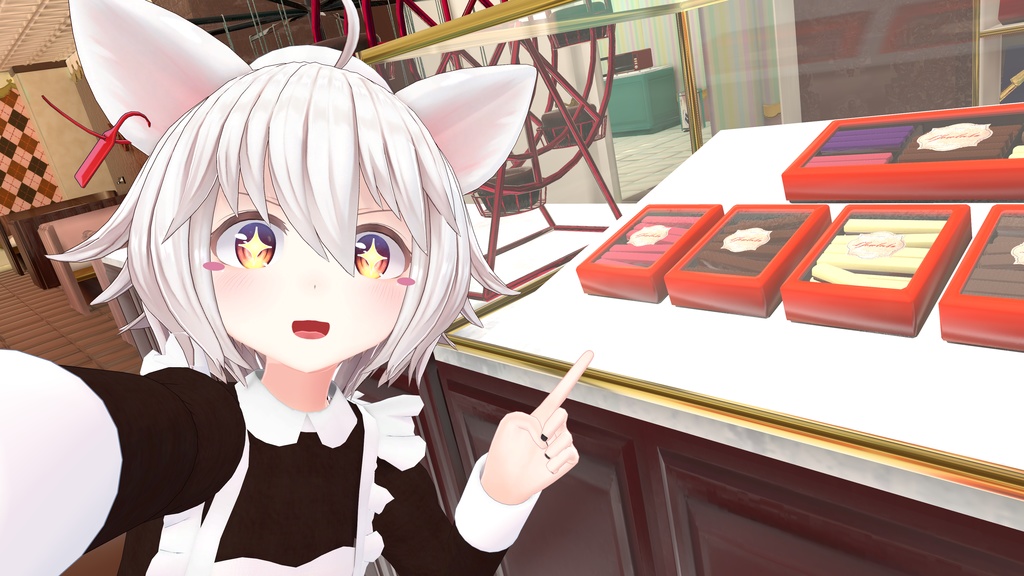 【22+アバター対応】バレンタインのメイドさん