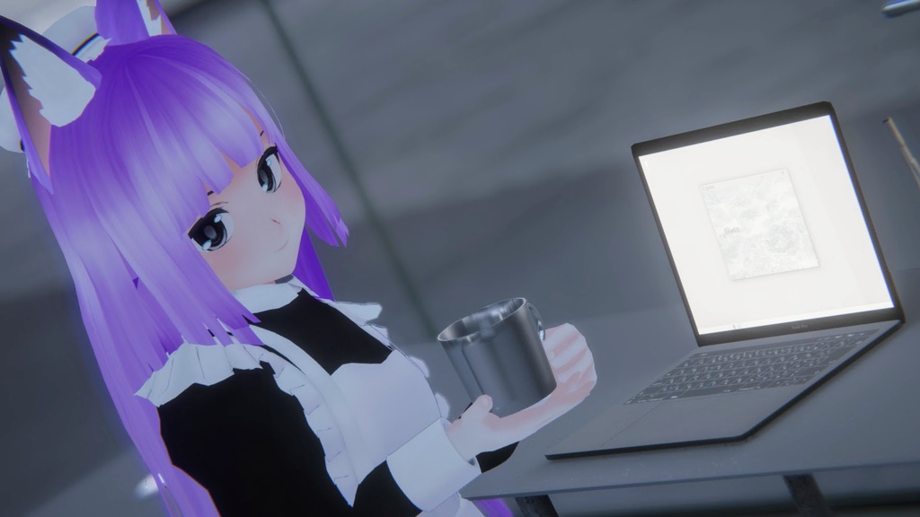 【22+アバター対応】バレンタインのメイドさん