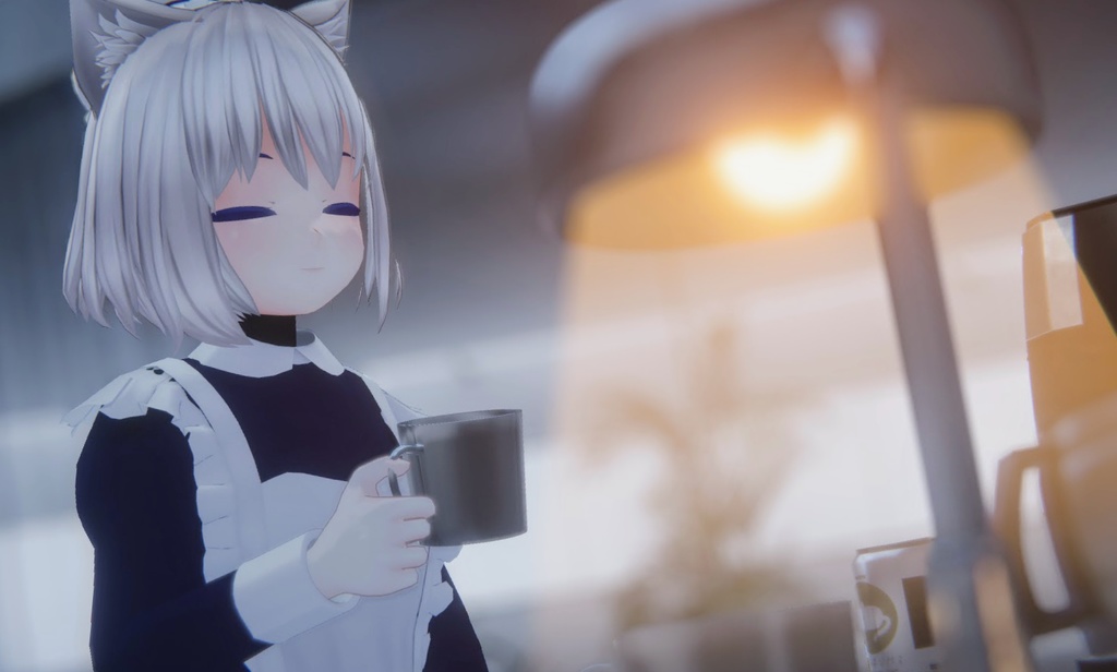 【22+アバター対応】バレンタインのメイドさん