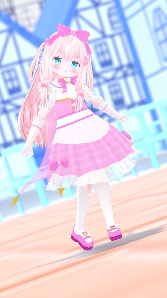 【15+アバター対応】魔法幼女衣装