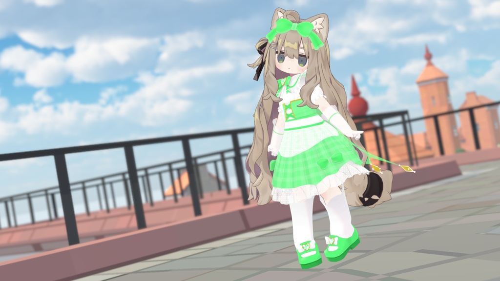 【15+アバター対応】魔法幼女衣装